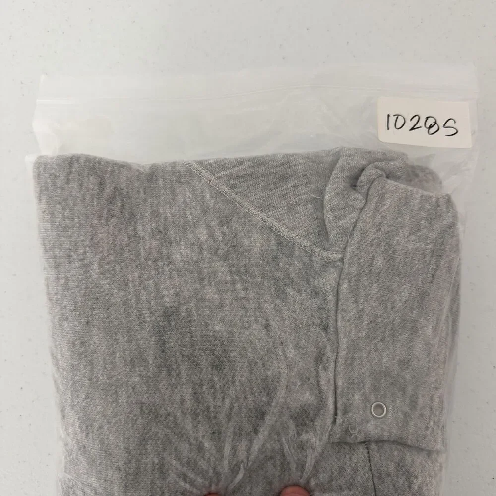 Vintage Sportswear Hoodie Mens XL Gray Fleece Lined Pullover Kangaroo Pocket